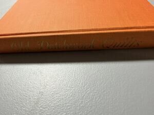 Old Patchwork Quilts Ruth E. Finley Hardcover Cloth Orange Reprinted 1970